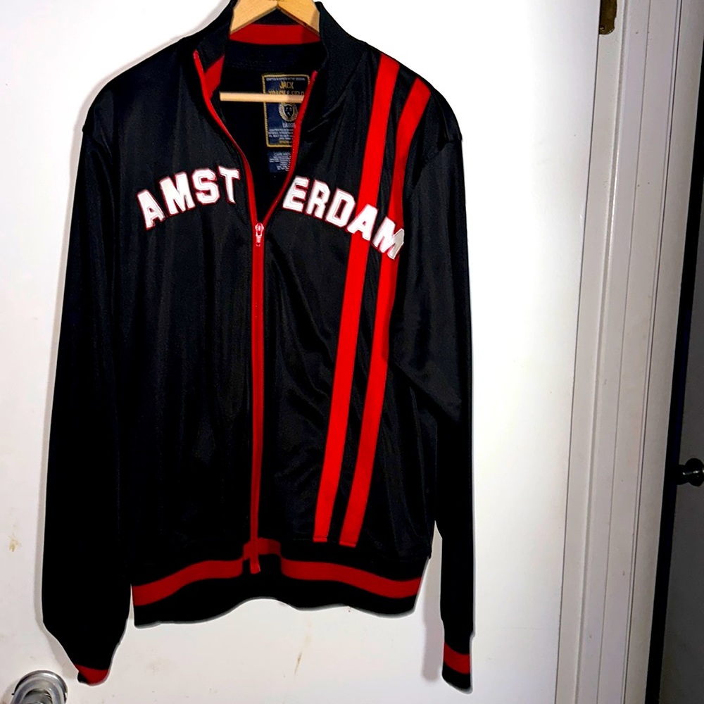Old school track and field jacket - Amsterdam team.